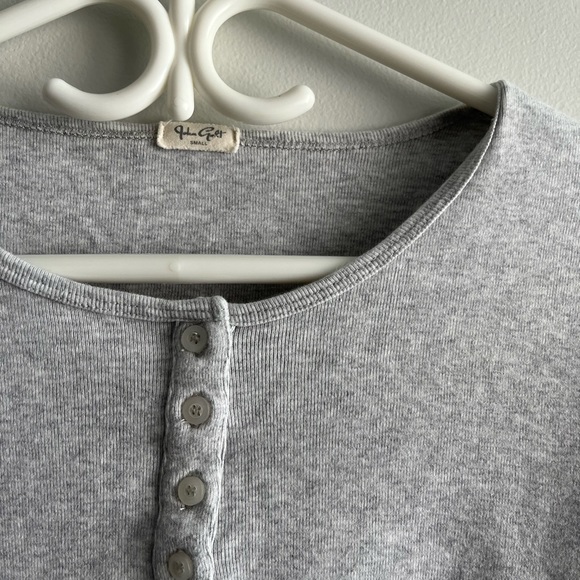Grey brandy henley top - Picture 2 of 3